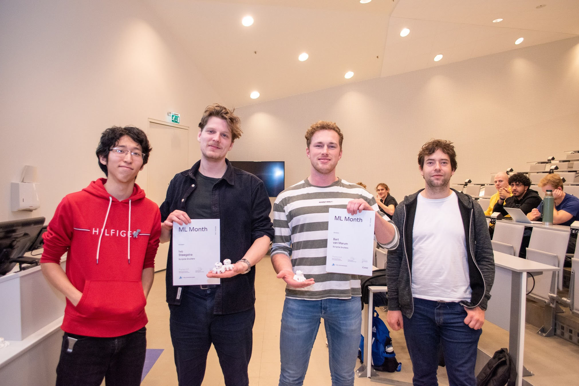 2nd place: Abe Brandsma, Bart van Marum, Ivo Steegstra