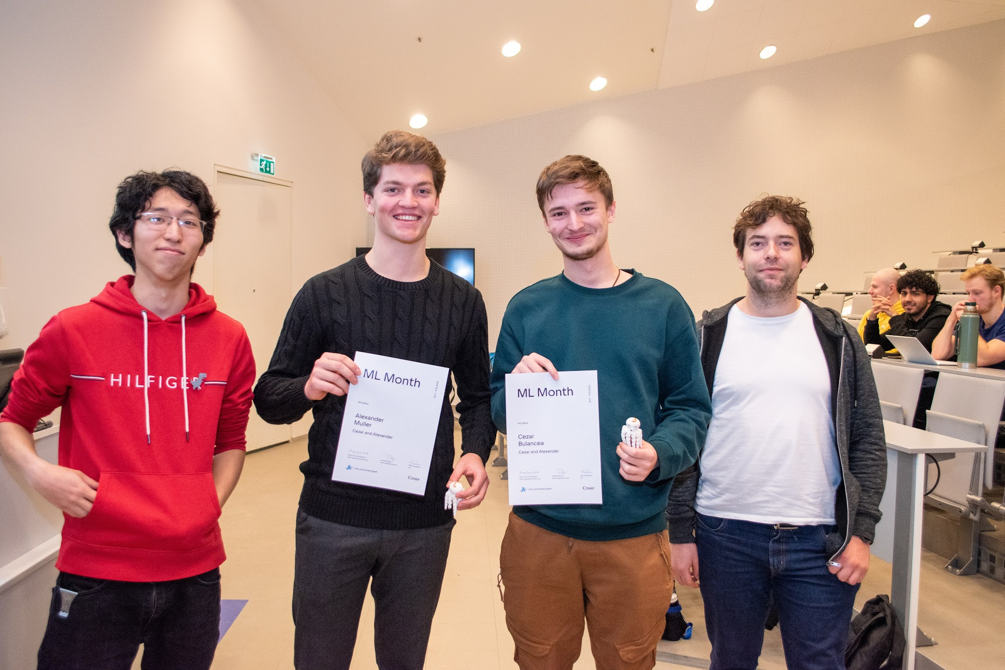 3rd place: Cezar Bulancea, Alexander Muller